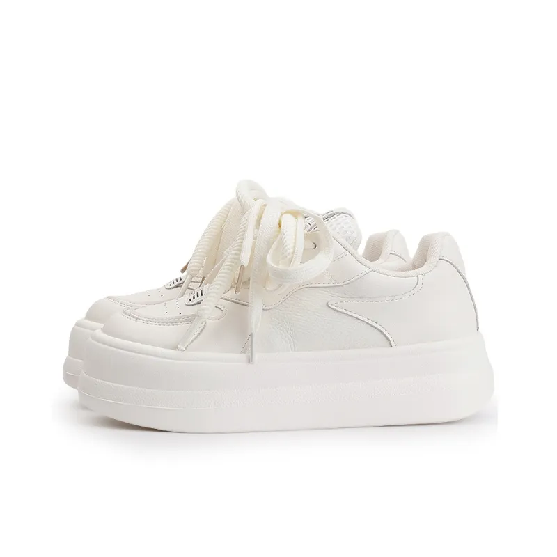 Miss Zhang Low-Top Skateboard Shoes Women's Beige-0
