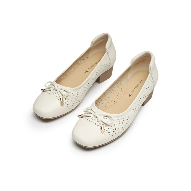 RED DRAGONFLY Slip on Casual Single Shoes 3.3cm Women's-11