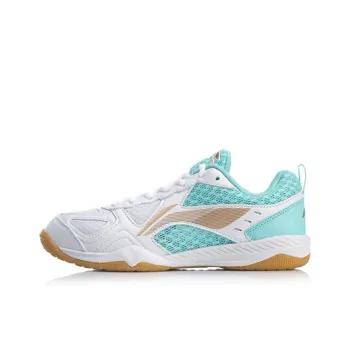 LiNing Cushioning Anti Slip And Wear Resistant Low Top Training Shoes Women's White Blue
