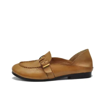ARTMU Women's Casual Shoes Women's Low Top Brown