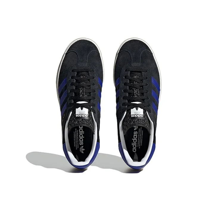 Adidas Gazelle Bold Core Black Lucid Blue Women's-4