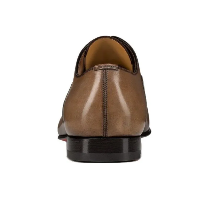 CL LUBOTING Dress Shoes Men's Brown-3