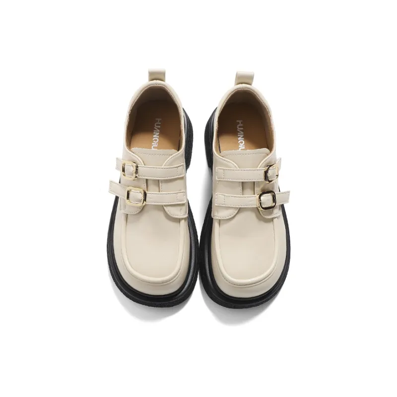 HUANQIU Loafers Women's Black-16