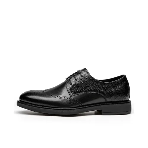LEAVELAND Dress Shoes Men's Black