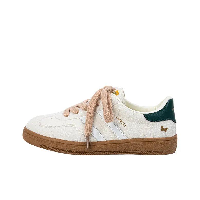 MINGKUANG Skateboard Shoes Women's Low Top Ice Cream/Cream/Grape Purple/Watermelon Red-5