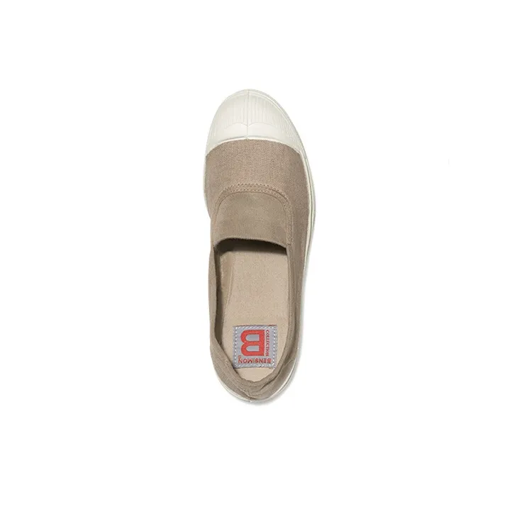 BENSIMON Casual Shoes Women's Low Top Gray Brown-2