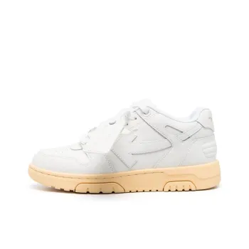 OFF WHITE Out Of Office Ooo Low Tops White Cream Women's