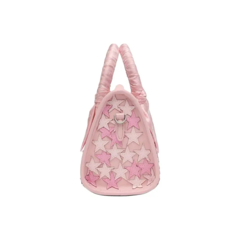 AMIRI Leather Shoulder Bag Crossbody Bag Handbag Women's Pink-2