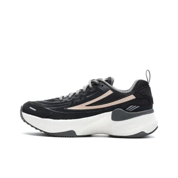 FILA Flow Running Shoes 'Core Black Pink' Women's