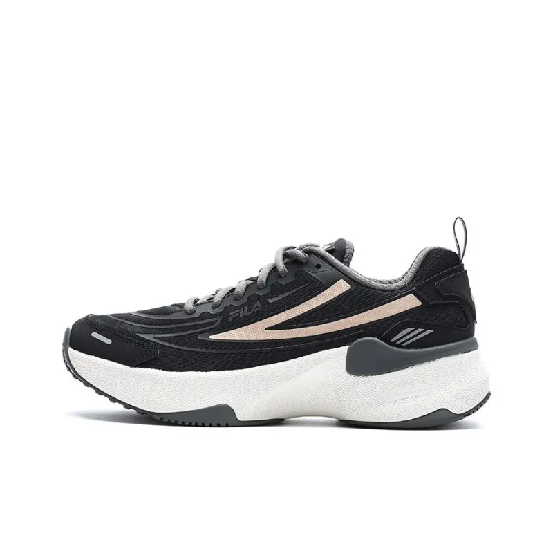 FILA Flow Running Shoes 'Core Black Pink' Women's-0