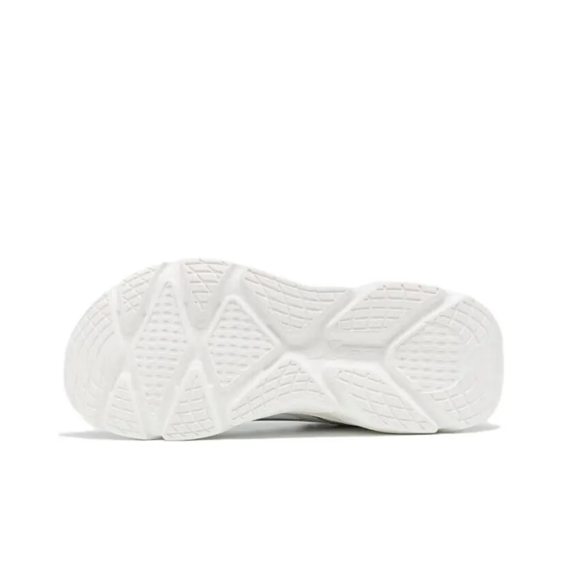 XTEP Slip Resistant, Abrasion Resistant, Rebound Resistant Low Top Running Shoes Men's White Gray-6