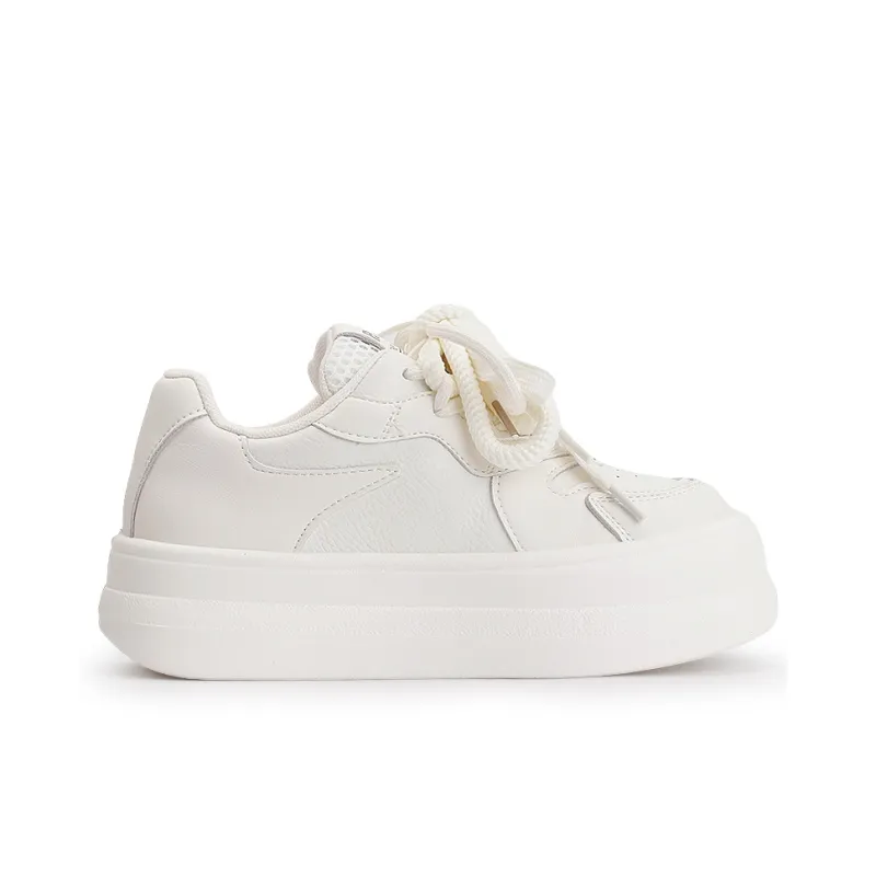 Miss Zhang Low-Top Skateboard Shoes Women's Beige-2