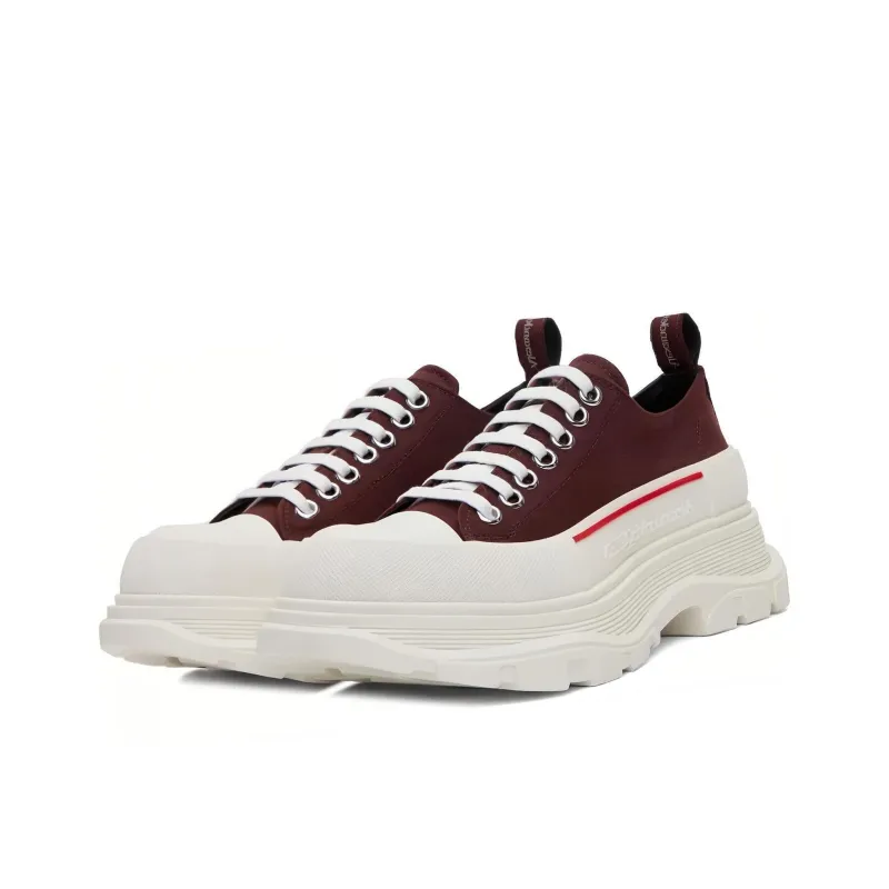 Alexander McQueen Tread Slick Lace Up 'Choco'-3