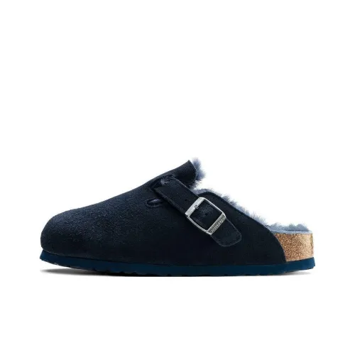 Birkenstock Wrap toe Slippers Unisex Marine Blue Narrow Fit