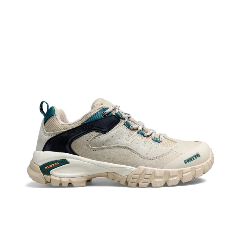 HUMTTO Anti Slip And Wear Resistant Breathable Low Top Outdoor Shoes Women's Beige-1