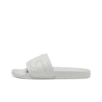 DIESEL Abrasion-Resistant Slide Slippers Men's White