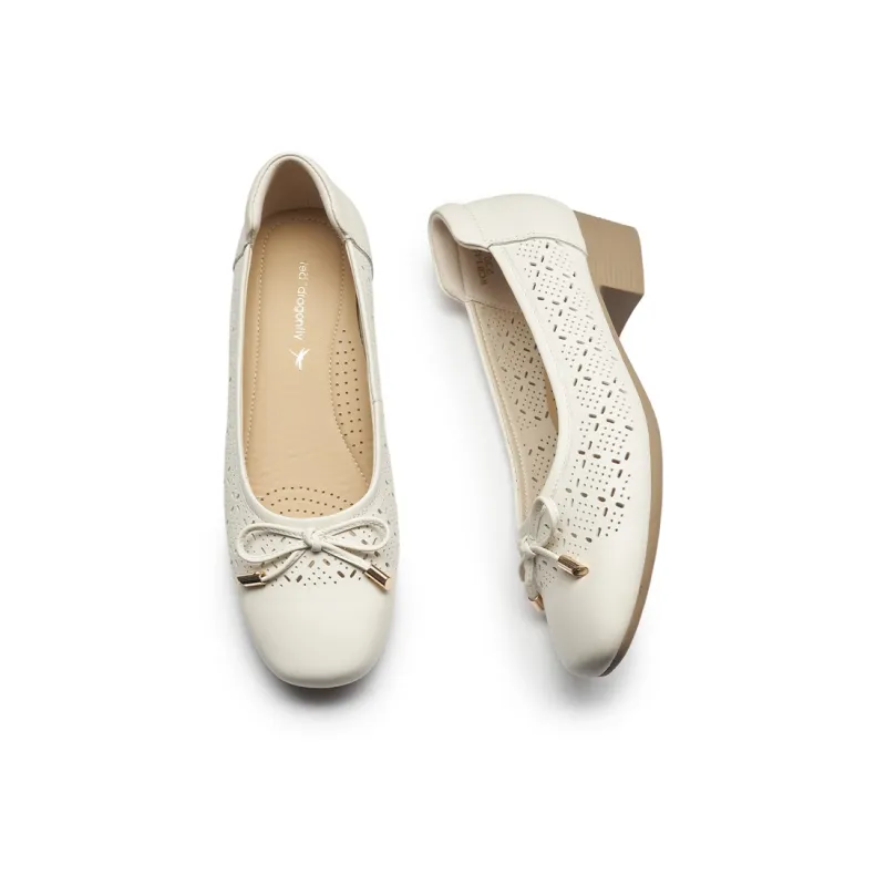 RED DRAGONFLY Slip on Casual Single Shoes 3.3cm Women's-12