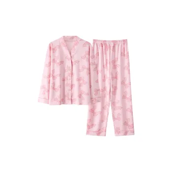 Sleeping Beauty Pajama Set Women's Pink