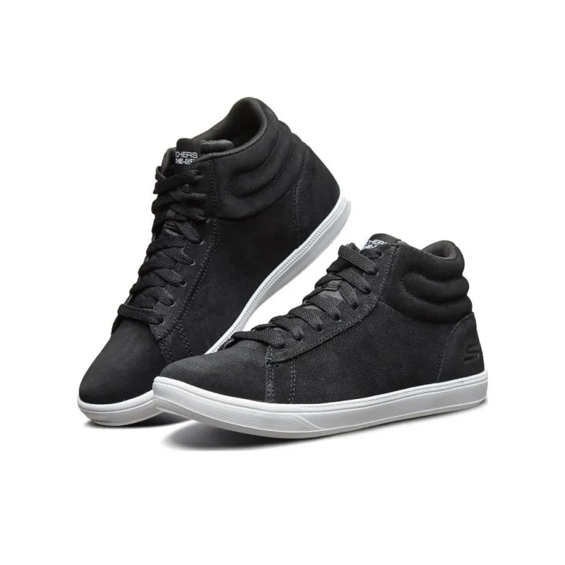 Skechers ON THE GO Anti-Slip Wear-Resistant High-Top Skateboard Shoes Women's Black-2