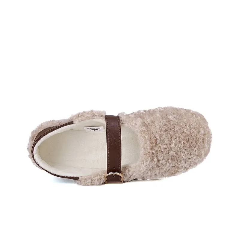ACESC Gommino Loafers Women's Apricot-4