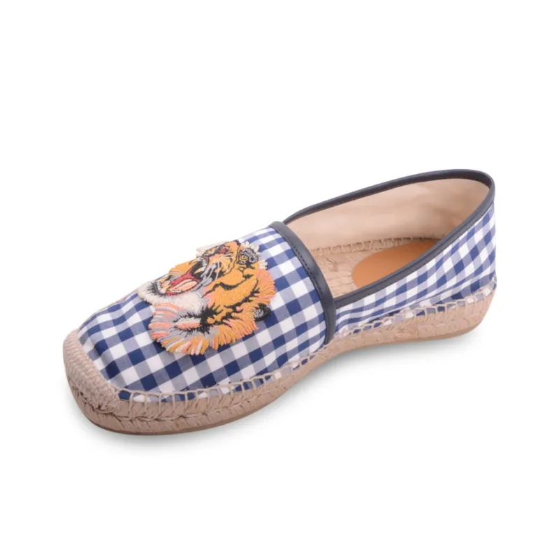 GUCCI Casual Shoes Women's Blue White-3