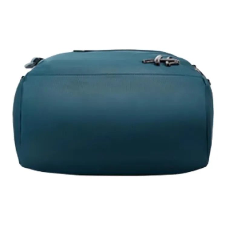 Hush Puppies Cow Leather Backpack Large Size Men's Blue-4