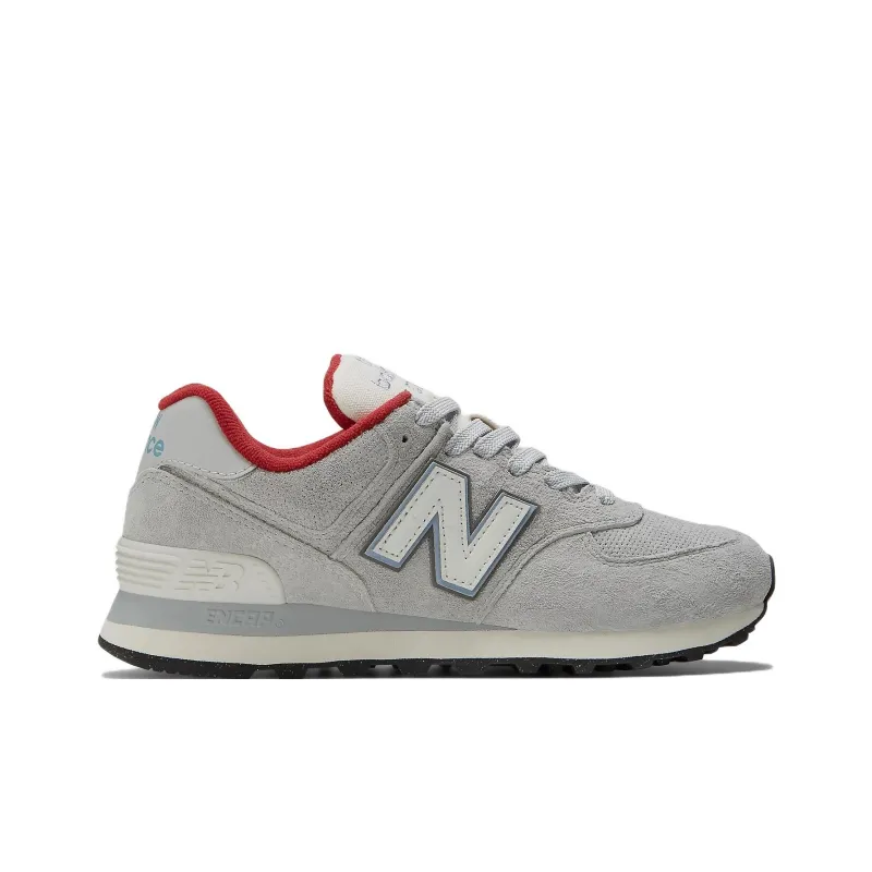 New Balance 574 Blue Varsity Red Women's-1