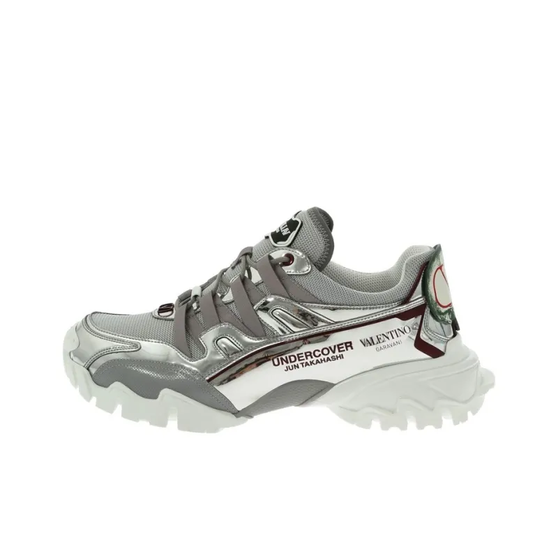 Valentino Undercover X Valentino Climbers Trainer 'Silver'-0