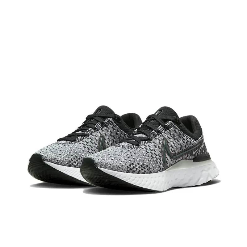 Nike React Infinity Run Flyknit 3 'Black Dark Smoke Grey' Women's-2