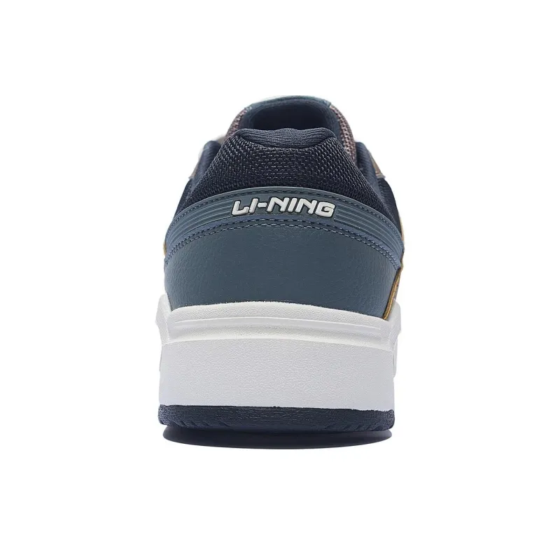 LiNing ACE V2 Wear Resistant Breathable Slip Resistant Low Top Skateboard Shoes Men's White Gray Black-4