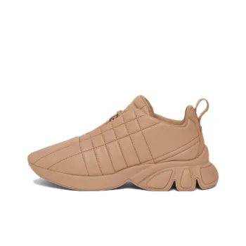 Burberry Quilted Leather Sneaker Light Beige Women's