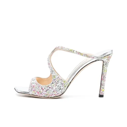 Jimmy Choo Anise Other Abrasion-Resistant Slide Slippers Women's Lace