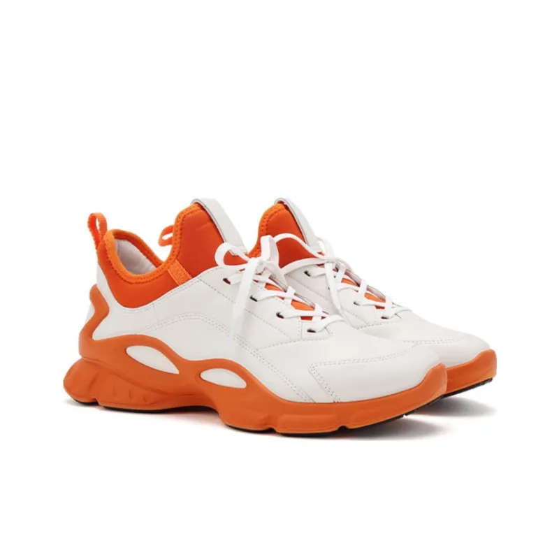 COZY STEPS Casual Shoes Women's Low Top White/Orange/Beige Yellow-3