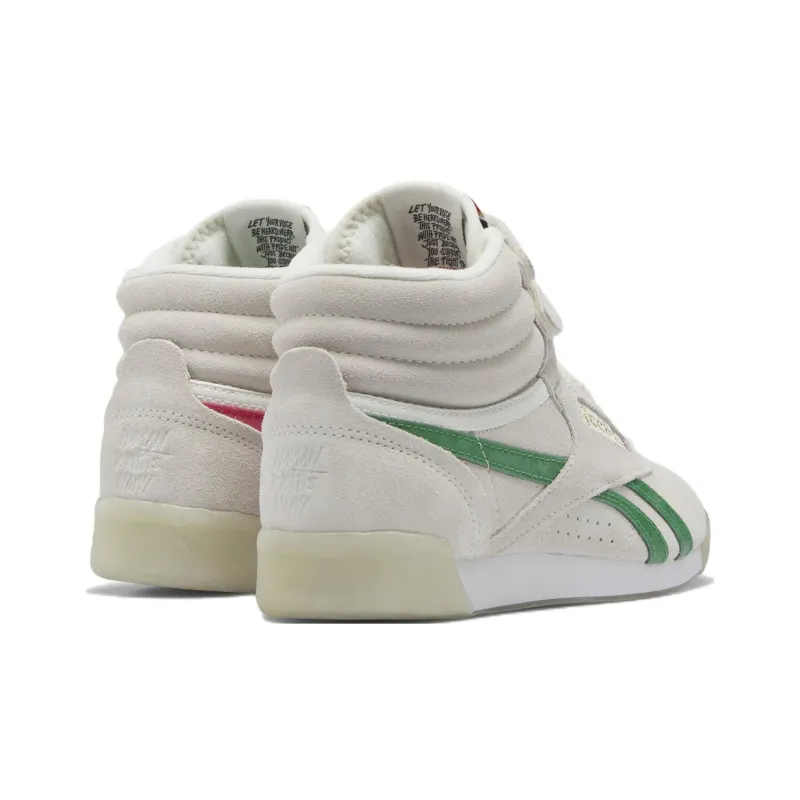 Freestyle Women's Reebok High 'Human Rights Now! Chalk Green'-3