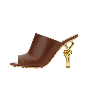 Bottega Veneta Knot Open Toe Mules Women's