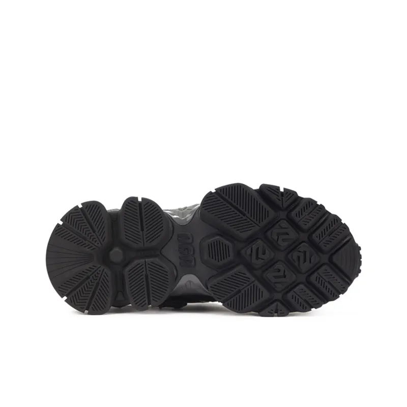 OGR Wanderers Collection Chunky Sneakers Unisex Black-5