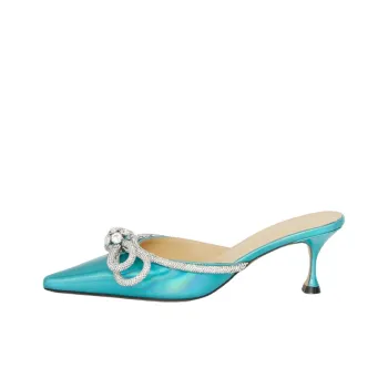 MACH & MACH Wrap-toe Slippers Women's Blue