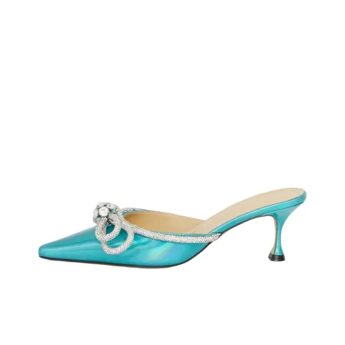 MACH & MACH Wrap-toe Slippers Women's Blue