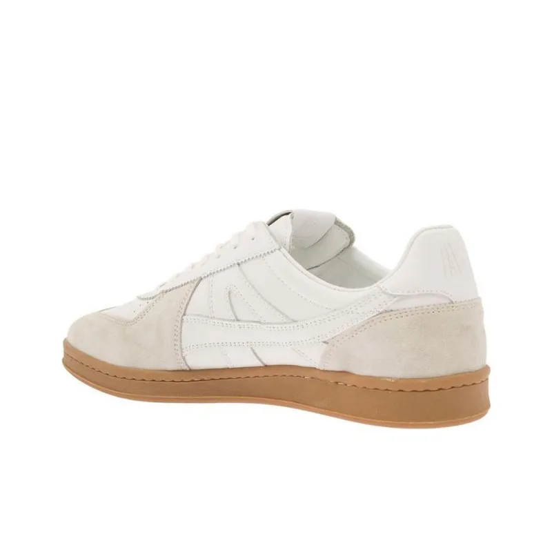 AMIPARIS Stylish Skateboarding Shoes Men's White Umber-3