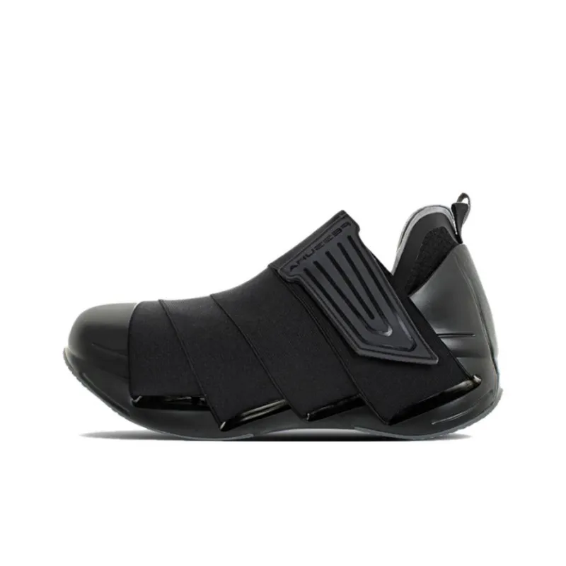 FESSURA Mid-Top Casual Shoes Unisex Black-0