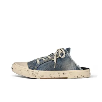 Balenciaga Paris Mule In 'Blue'