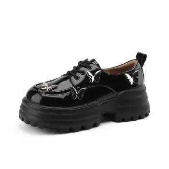 JOSINY Loafers 6.5cm Women's Black/Ecru