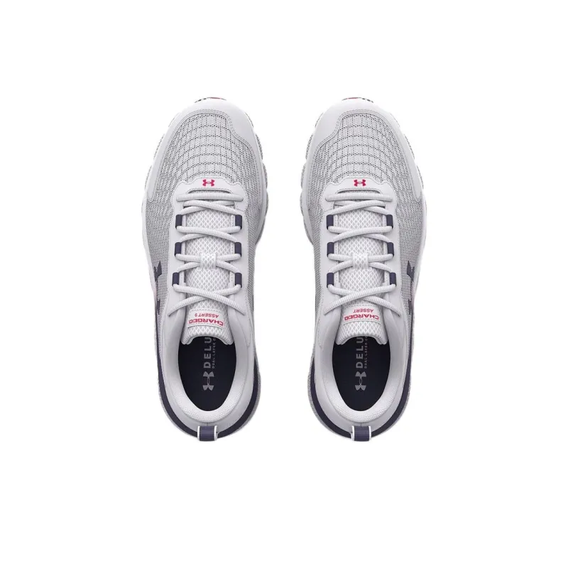 Under Armour Charged Assert 9 Running Shoes 'White Blue'-3
