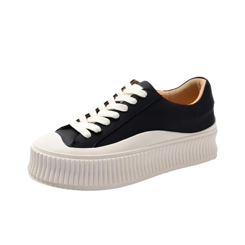 STEVE MADDEN Skateboard Shoes Women's Low-Top Black-2