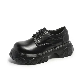 Obertine Casual Single Shoes 5.5cm Women's Black Brown