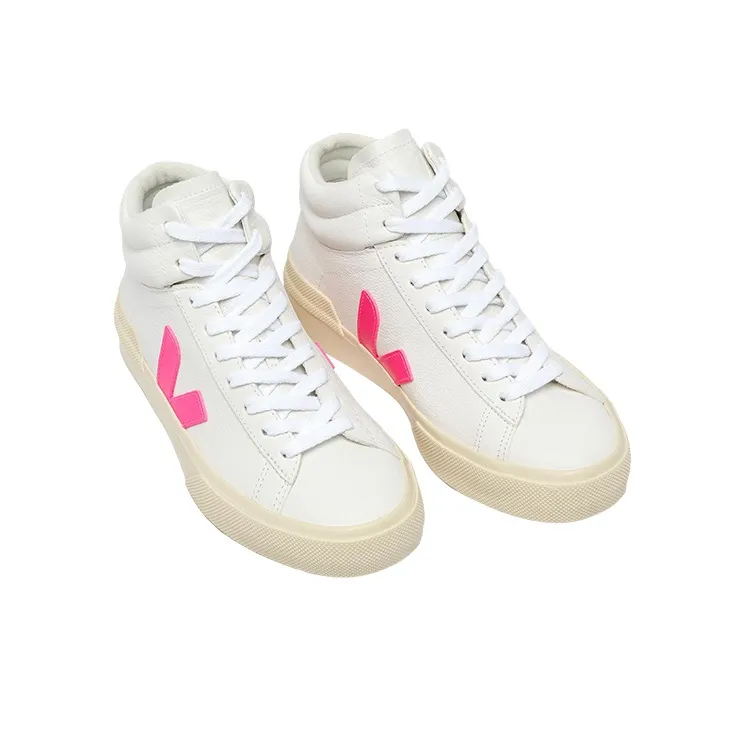 VEJA Minotaur Stylish Skateboarding Shoes Women's Pink White-4
