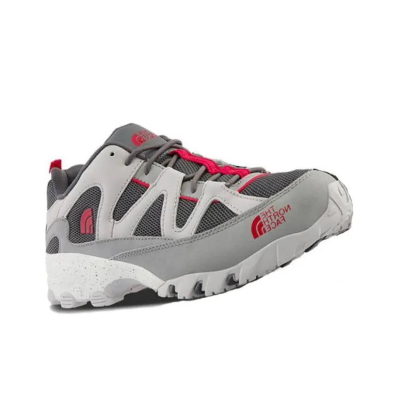 THE NORTH FACE Anti Slip Wear Resistant Low Top Hiking/Trekking Shoes Men's Gray Black-2