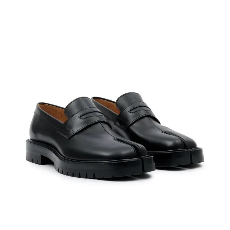 Maison Margiela Round Toe Slip On Loafers-2