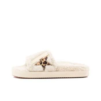 Golden Goose Slide Slippers Women's Ecru