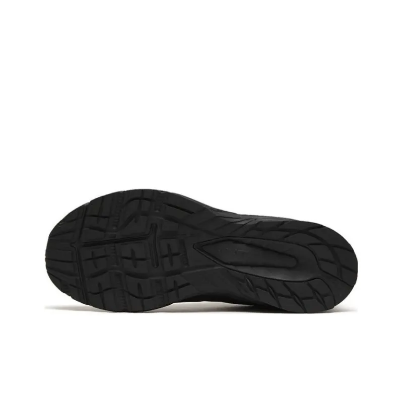 Anta Shock Absorbers With Slip Resistant And Abrasion Resistant Properties Low Top Running Shoes Men's Black-4